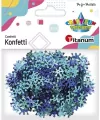 Konfetti Płatki śniegu14mm morski, ultramaryna 14g - tantis.pl