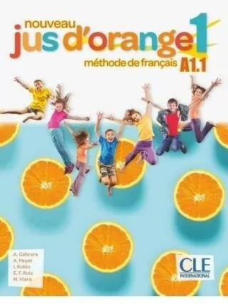 Jus d'orange nouveau 1. A1.1. Methode de francais. Podręcznik + DVD - tantis.pl