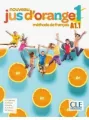 Jus d'orange nouveau 1. A1.1. Methode de francais. Podręcznik + DVD - tantis.pl