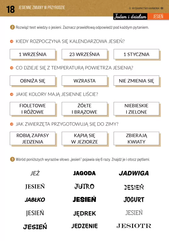 Jestem i działam. Jesień - tantis.pl