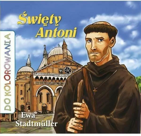 Święty Antoni. Do kolorowania - tantis.pl