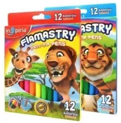 Flamastry 12 kolorów