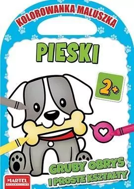 Pieski. Kolorowanka maluszka - tantis.pl
