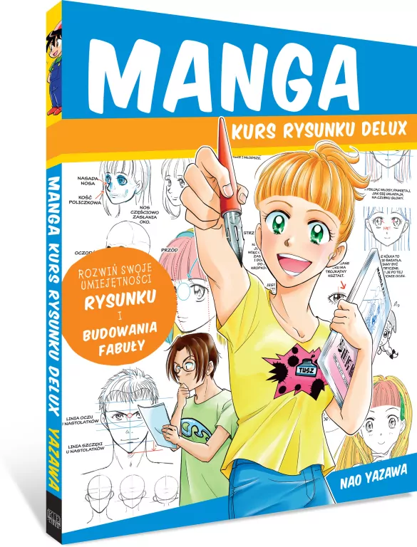 Manga. Kurs rysunku Delux - tantis.pl