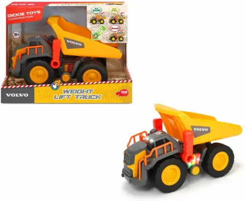 Volvo. Wywrotka ze światłem i dźwiękiem