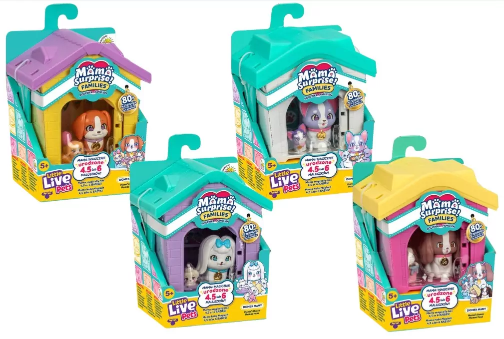 Little Live Pets. Mama Surprise Families - Domek - tantis.pl