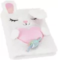 PAMIETNIK PLUSZ A5/80K RABBIT HEART STK PBH12 - tantis.pl