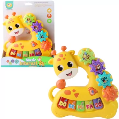 Pianinka żyrafa edukacyjna