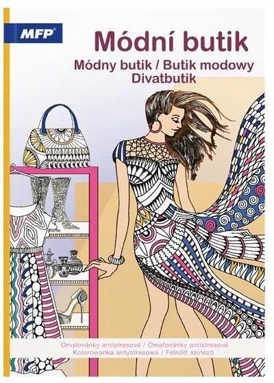 Kolorowanka antystresowa butik modowy - tantis.pl