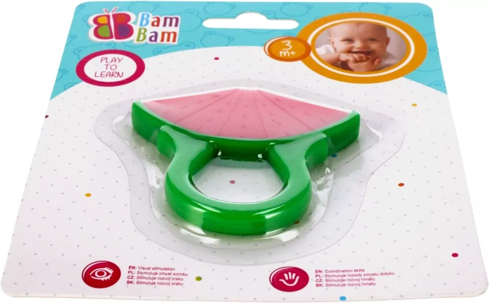 Gryzak dla dzieci Arbuz BAM BAM - tantis.pl