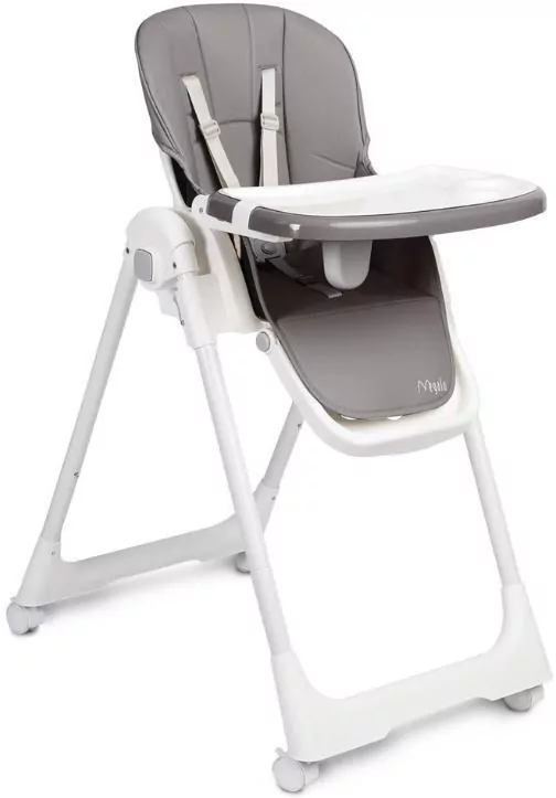 Caretero Krzesełko do karmienia Megalo dark grey - tantis.pl