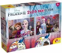 Puzzle Supermaxi 2x24 Kraina Lodu - tantis.pl