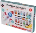Genialny dzieciak. Piaskowe Malowanki Pojazdy - tantis.pl