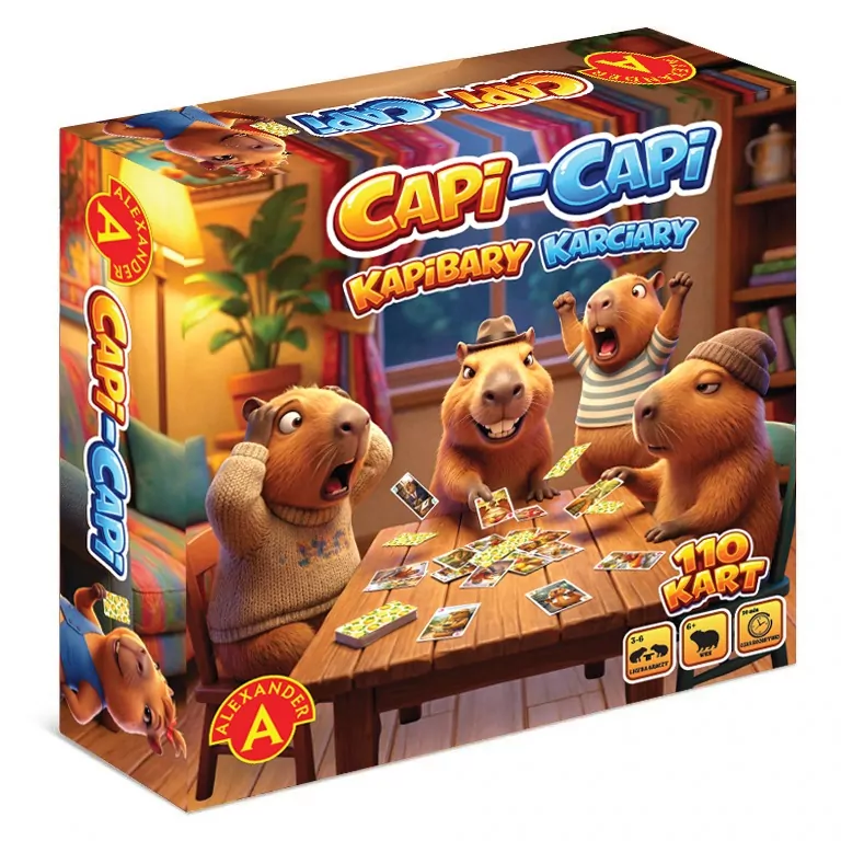Capi-Capi Kapibary Karciary - gra karciana ALEX - tantis.pl