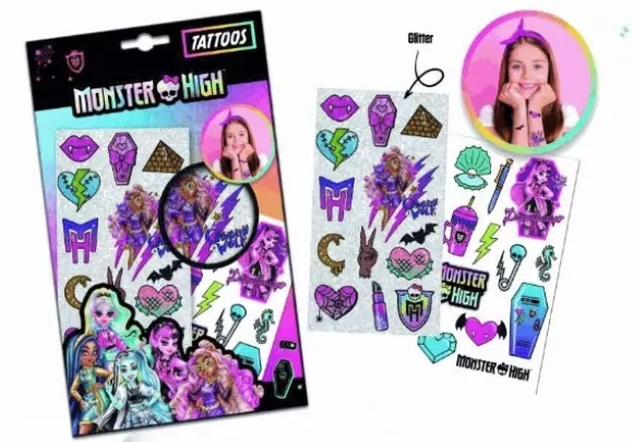Monster High tatuaże - tantis.pl