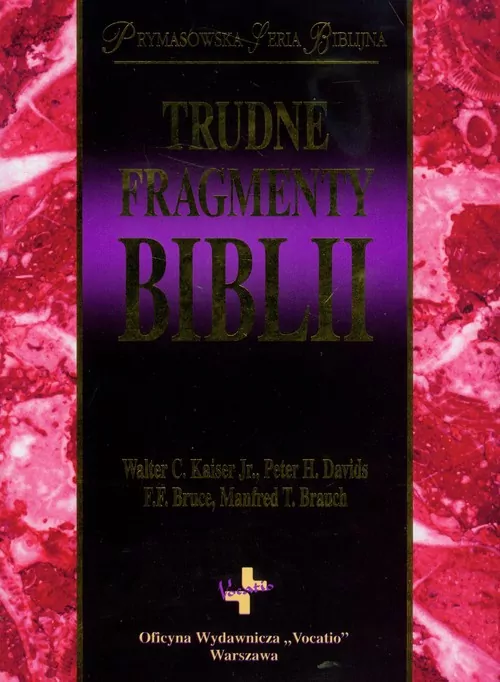 Trudne Fragmenty Biblii. Prymasowska seria Biblijna - tantis.pl