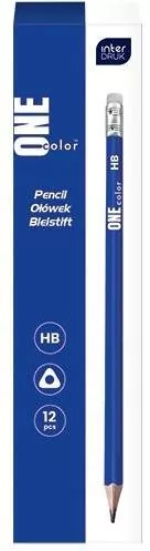 Ołówek grafitowy z gumką HB One Color (12szt) - tantis.pl
