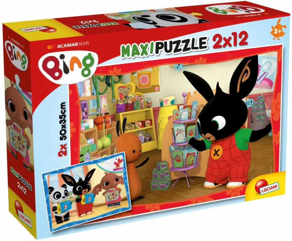 Puzzle 12x2 Supermaxi. Bing. W szkole - tantis.pl
