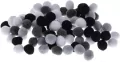 Pompony szare 10mm - tantis.pl