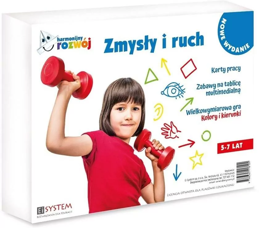 Zmysły i ruch 5-7 lat. Harmonijny rozwój - tantis.pl