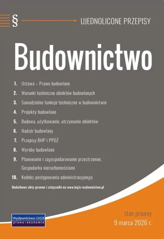 Budownictwo - ujednolicone przepisy - tantis.pl