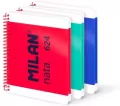 Zeszyt na spirali A5/80K kratka 1918 mix (3szt) - tantis.pl
