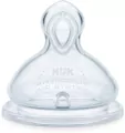 NUK. First Choice. Smoczki do butelki silikonowe. Rozmiar S. 2 sztuki - tantis.pl