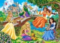 Castor. Puzzle 180. Princesses in Garden - tantis.pl