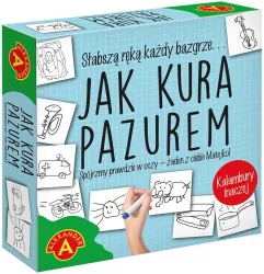 Jak kura pazurem