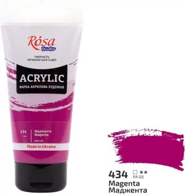 Farba akrylowa magenta 434 75ml