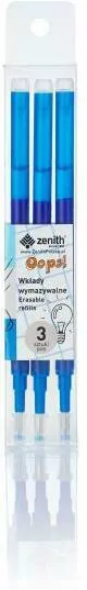 Wkłady wymazywalne Oops! niebieski - tantis.pl