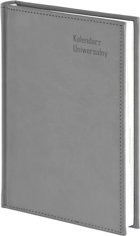 Kalendarz 2027 A4 dz. uniwersalny Vivella szary - tantis.pl