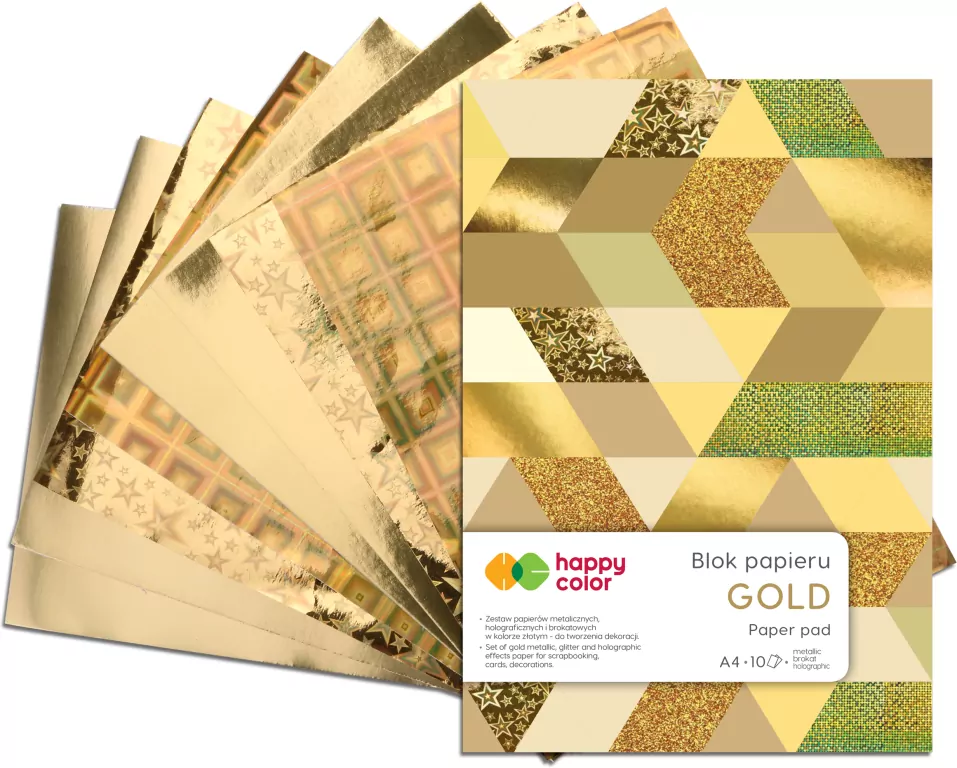 Blok A4/10K Gold 150g-230g - tantis.pl