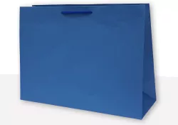 Torebki prezentowe jednobarwna T7 niebieska 10 sztuk