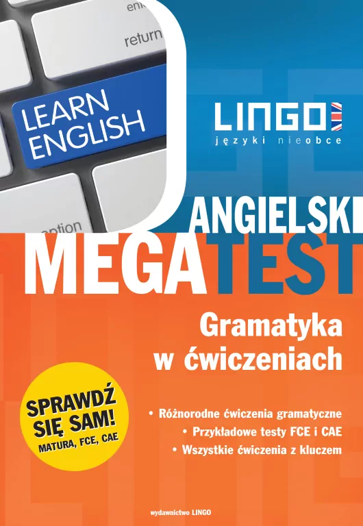 Angielski. Megatest. Gramatyka w ćwiczeniach - tantis.pl