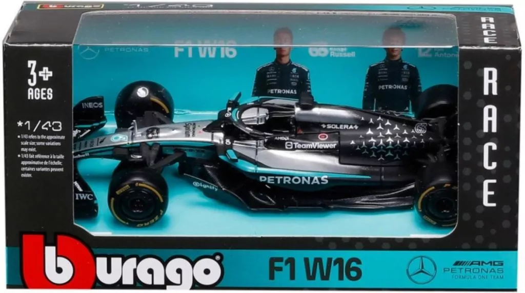 Formula Without Helmet&Plastic Stand Mercedes-Amg - tantis.pl