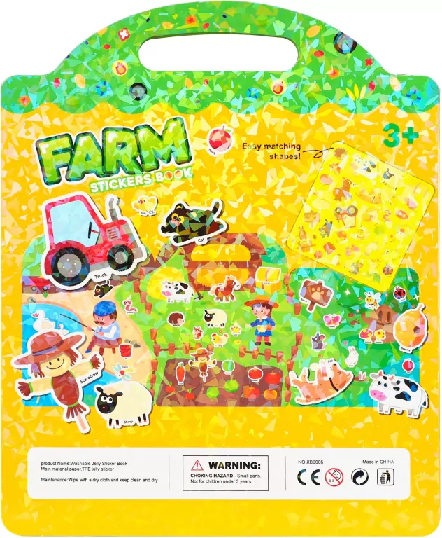 KSIAZECZKA NAKLEJ WIELOK UZYT FARMA 24X29 MC 100 - tantis.pl