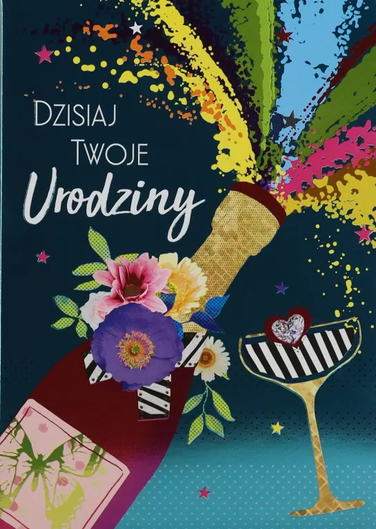 Karnet okolicznościowy B6. Urodziny. Pan Dragon - tantis.pl