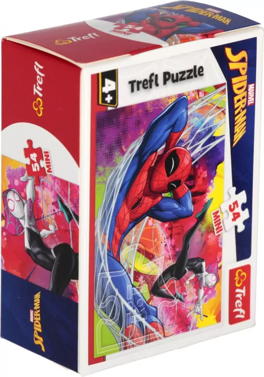 PUZZLE 54EL TREFL MINI SPIDERMAN MIX4 PUD240 - tantis.pl