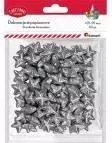 Styropianowe gwiazdki 20x18mm srebrne - tantis.pl