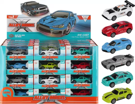 AUTO OSOB MET P/B 11X5X5 MIX6 MC DISP 48/288/576