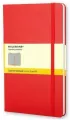 Notes Classic 13x21 tw. kratka- czerwony MOLESKINE - tantis.pl