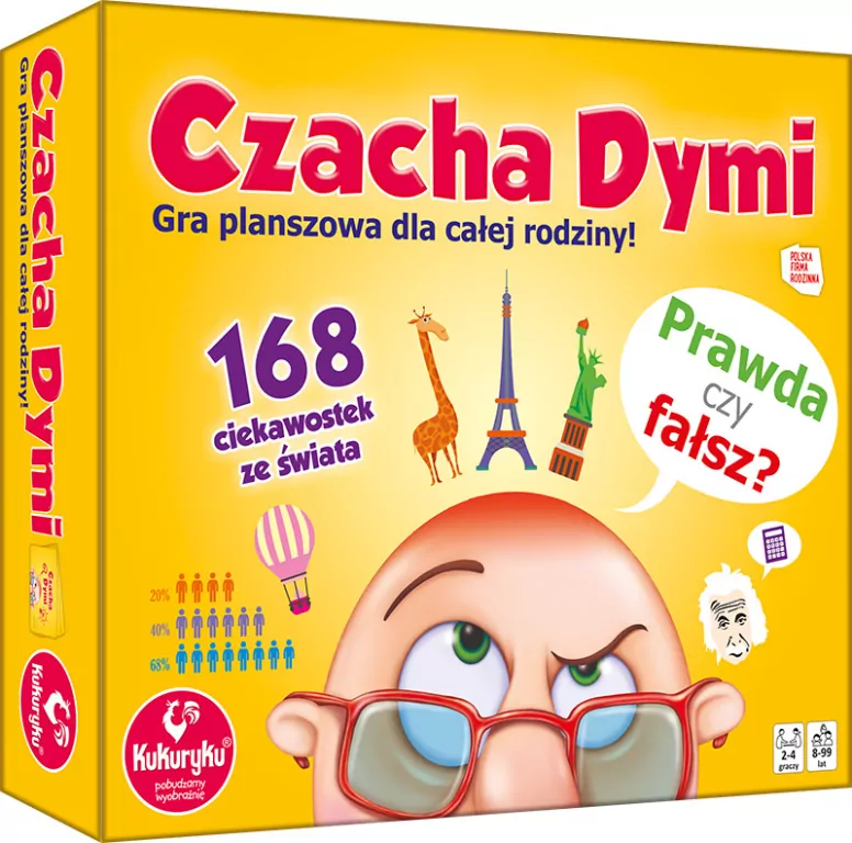 Czacha dymi. Gra planszowa - tantis.pl
