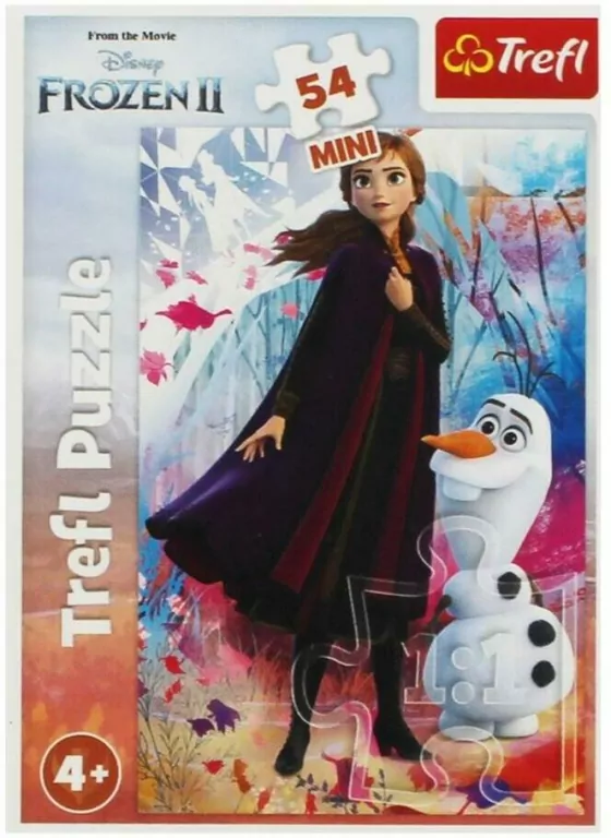 Puzzle 54 mini. W świecie Anny i Elsy. Kraina Lodu 2 - tantis.pl