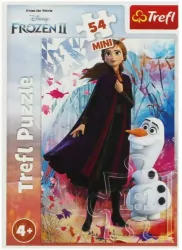 Puzzle 54 mini. W świecie Anny i Elsy. Kraina Lodu 2