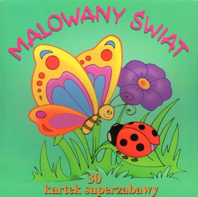 Malowany świat. 30 kartek superzabawy - tantis.pl
