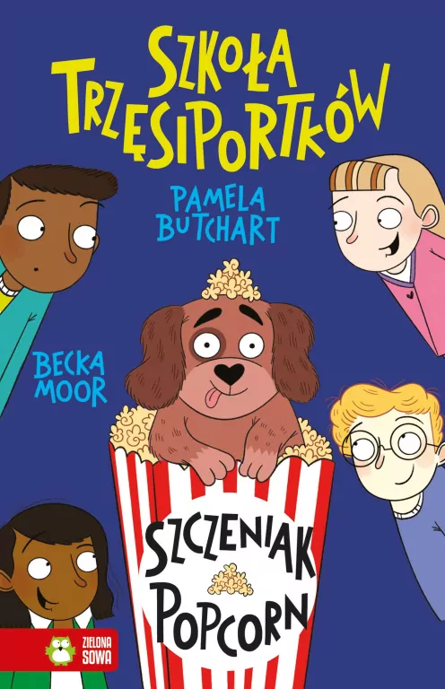 Szkoła Trzęsiportków. Szczeniak Popcorn - tantis.pl