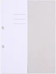 Skoroszyt A4 z oczkiem biały