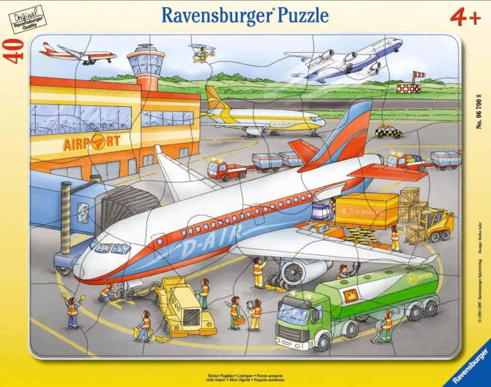 Puzzle 30-48el Na Lotnisku 067008 RAVENSBURGER - tantis.pl