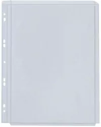 Koszulki na katalogi A4 OFFICE PRODUCTS poszerzane PP krystaliczne 180mikr. 10 sztuk